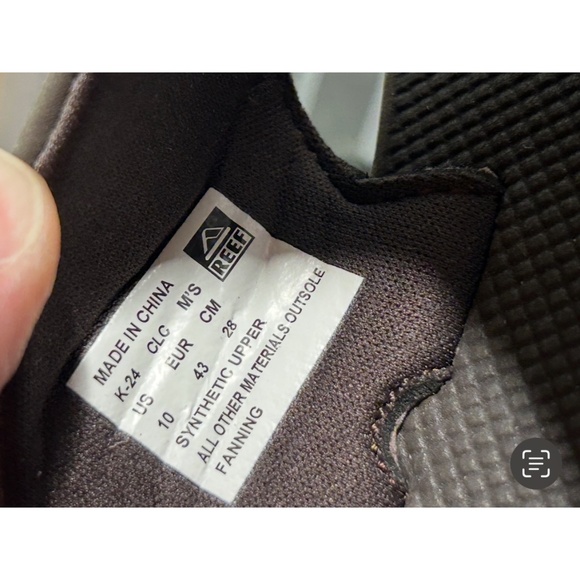 Reef Fanning Flip Flops with Bottle Opener Brown/Green/Gum Mens 10 - Picture 11 of 16